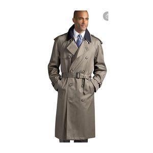Ralph Lauren Mens Belted Trenchcoat 46 Reg